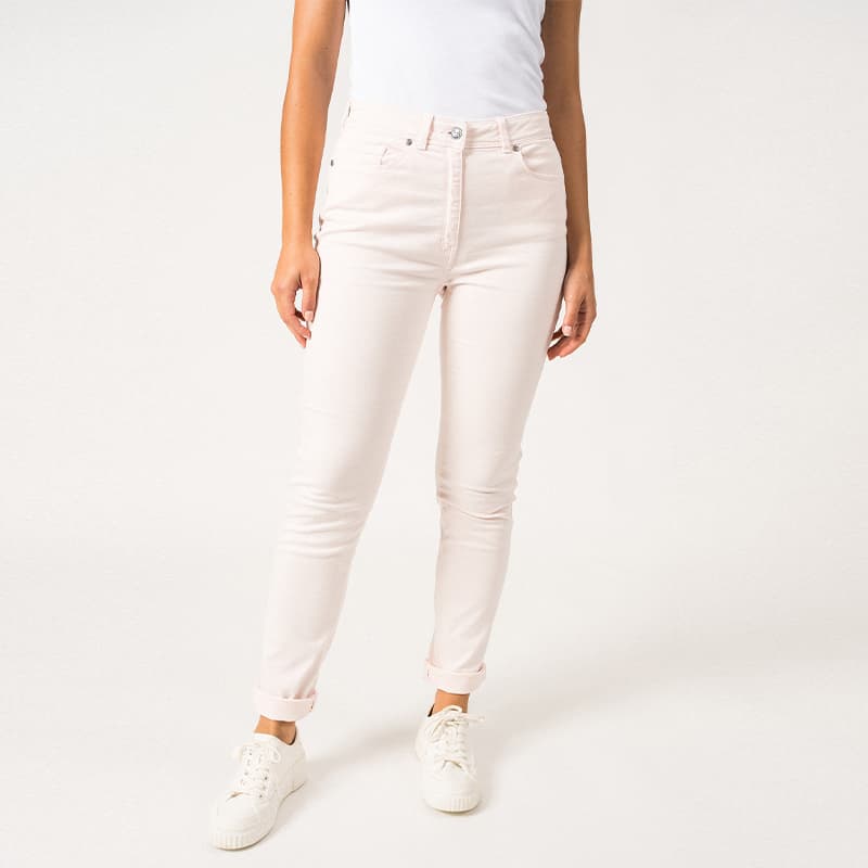 Pantalon SAINT JAMES Mimosa couleur 46 Poudre