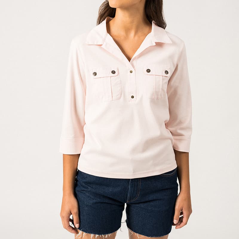 Polo SAINT JAMES Oléron 42 Poudre