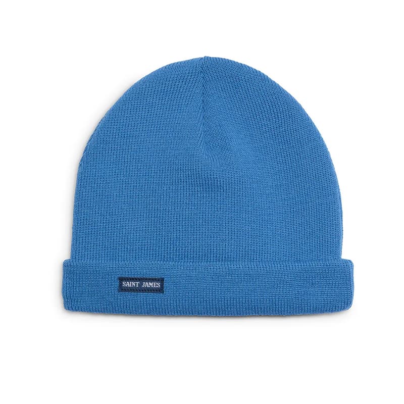Bonnet de quart uni SAINT JAMES ADULTE Mer