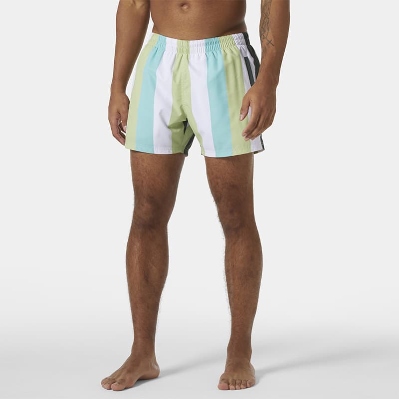 Short de bain HELLY HANSEN Newport Trunk S 499 Iced Matcha Multistripe Wd
