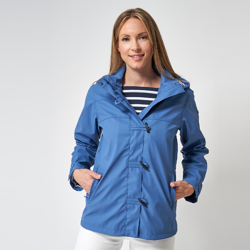 Ciré avec doublure rayée BATELA C3008 38 BH Blue Horizon