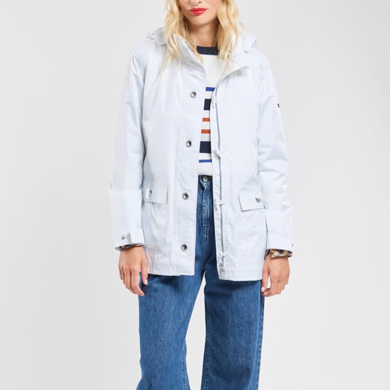 Parka imperméable ARMOR-LUX Audierne 36 001 BLANC