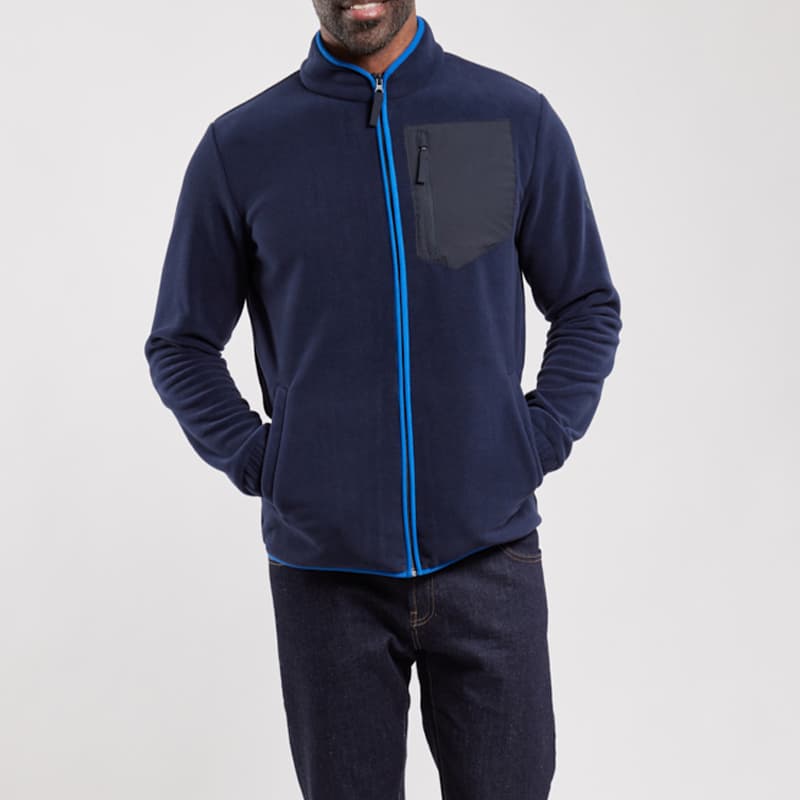 Veste polaire BERMUDES Paros 3XL B204 Navy