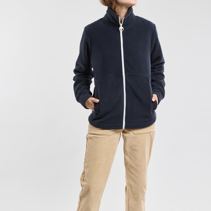 Veste polaire  BERMUDES Minot 44 bB58 Navy/craie