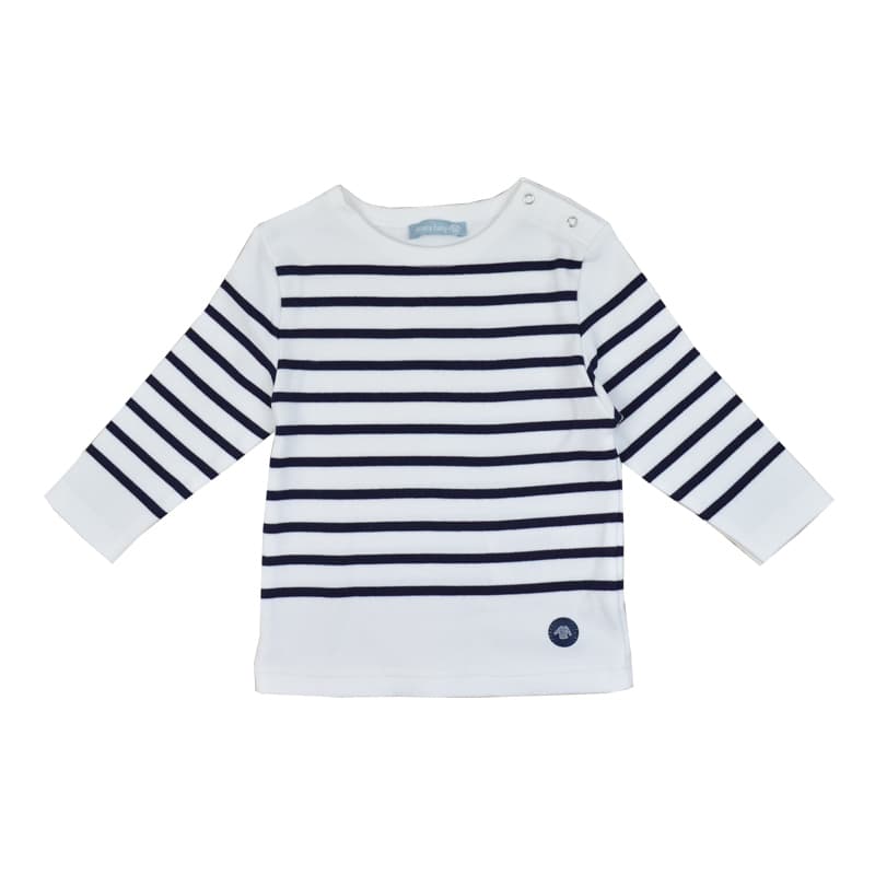 Marinière ARMOR-LUX Amiral Blanc/Navire 6 Mois