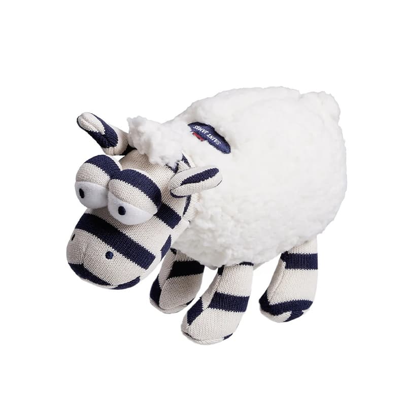 Peluche SAINT JAMES Mouton TU Ecru/Marine