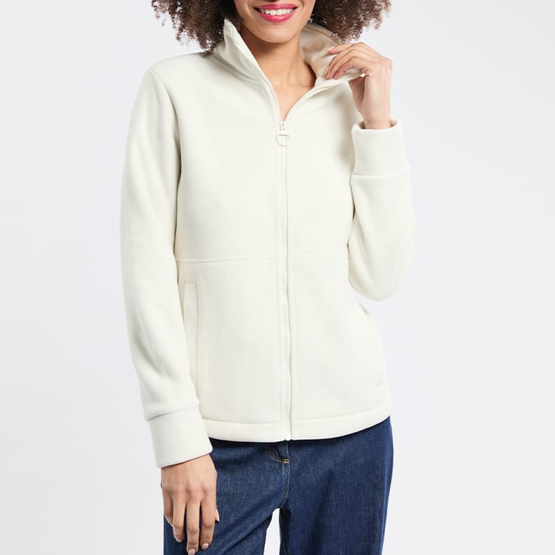 Veste polaire  BERMUDES Minot 48 Bb74  Craie/Beige