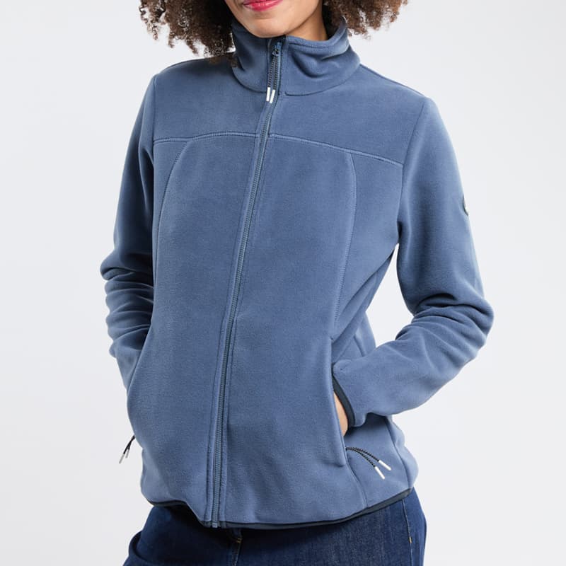 Veste polaire  BERMUDES Matelot 40 B496 Bleu Ardoise