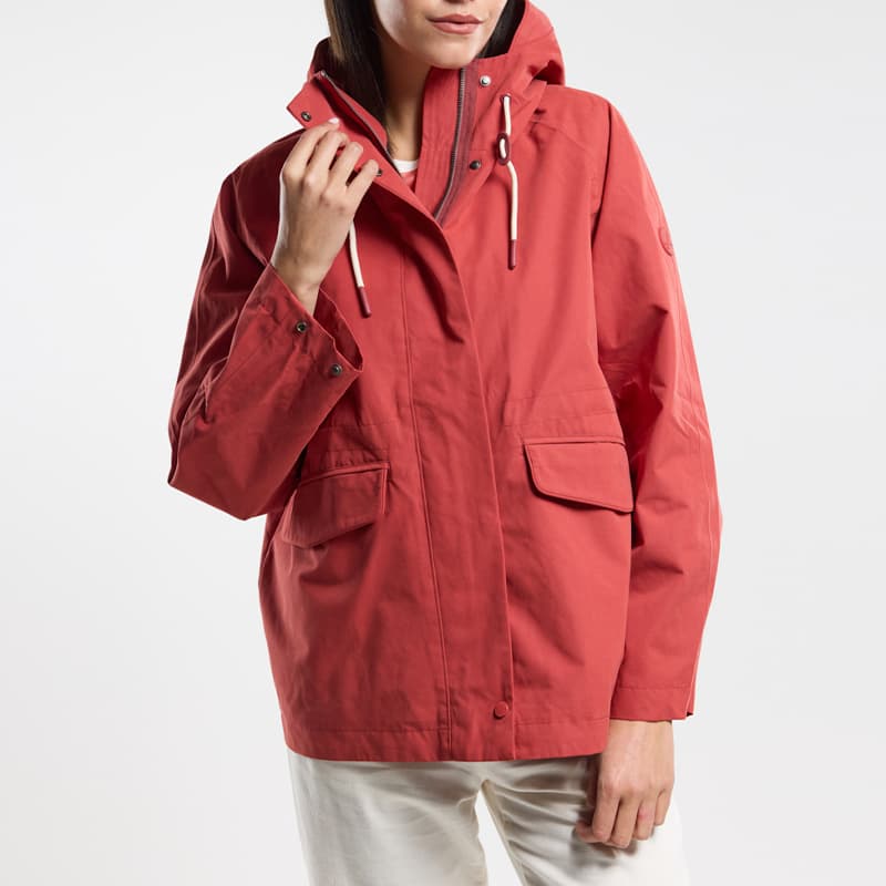 Parka courte imperméable BERMUDES Budley 40 B041 Terracotta
