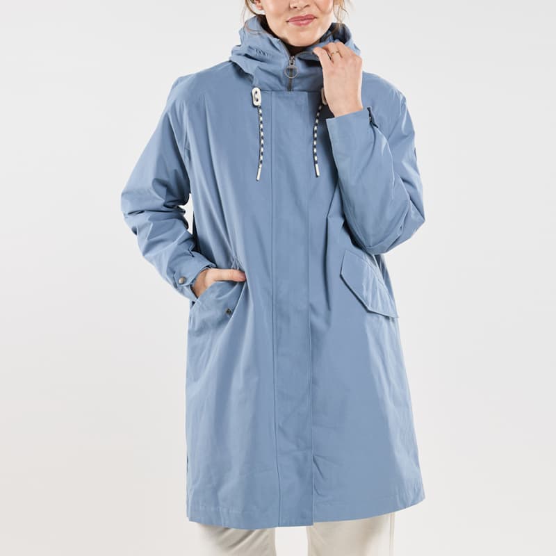 Parka imperméable BERMUDES Blur 42 B452 Bleu Orage
