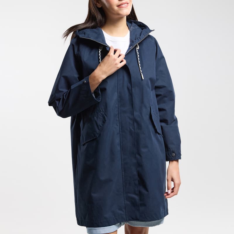 Parka imperméable BERMUDES Blur 38 B052 Marine