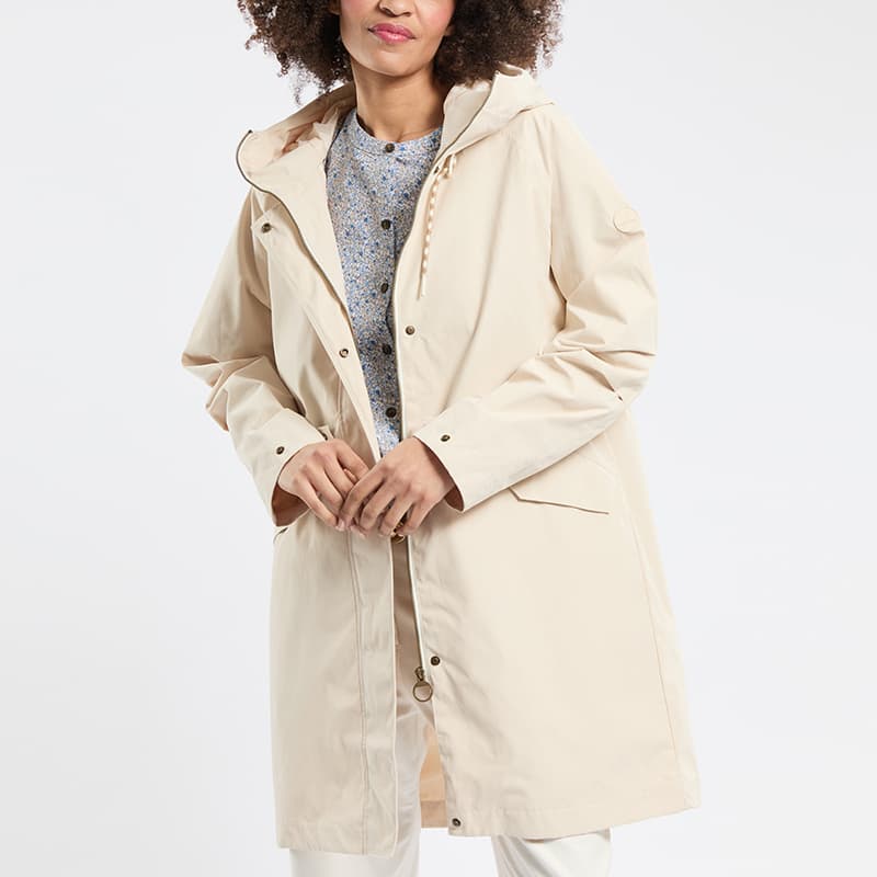 Parka imperméable BERMUDES Blur 38 B200 Beige