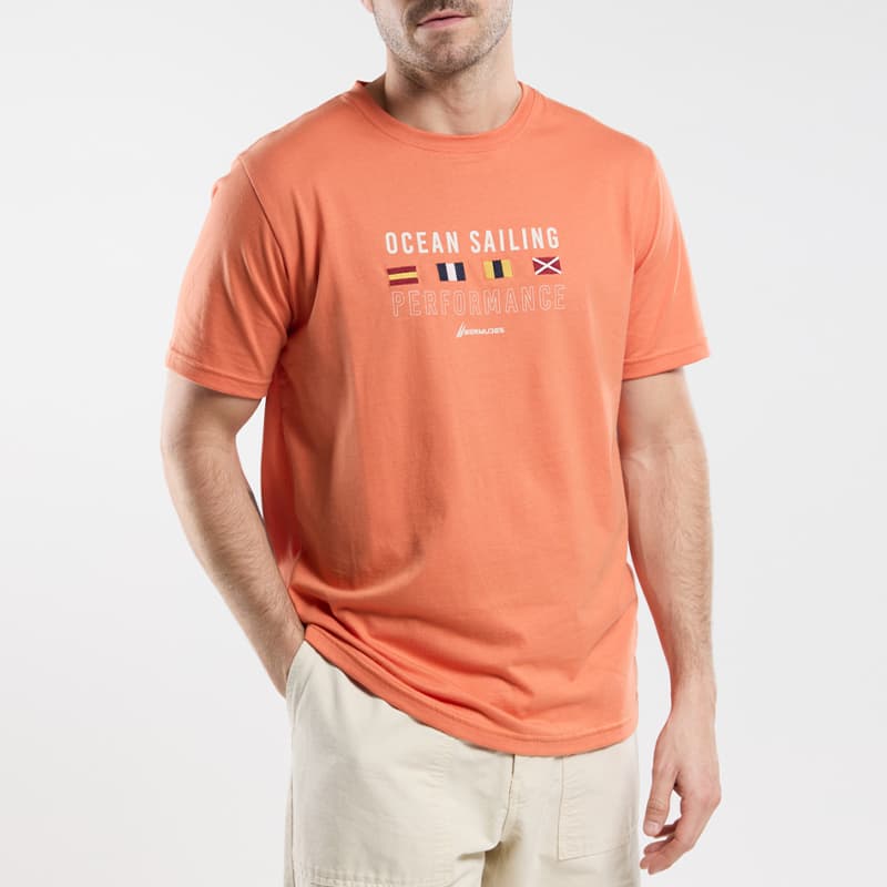 T-shirt BERMUDES Volbak S B239 Orange