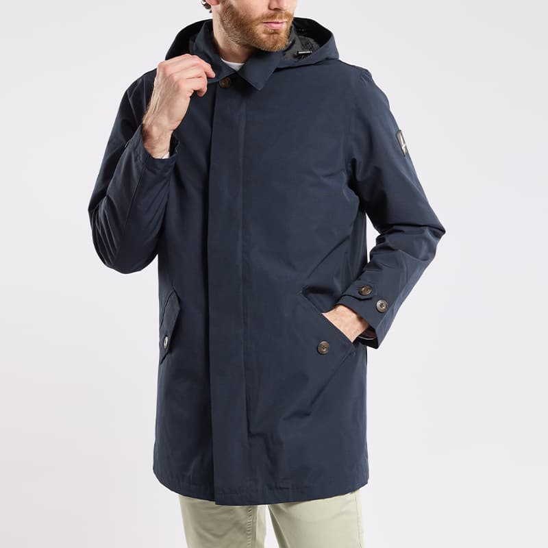 Parka longue imperméable BERMUDES Hayrain 2XL B204 Navy