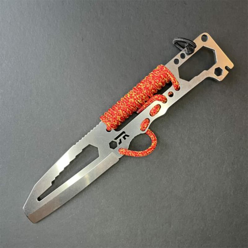 Couteau multi-fonction BOSCO Noir / Rouge