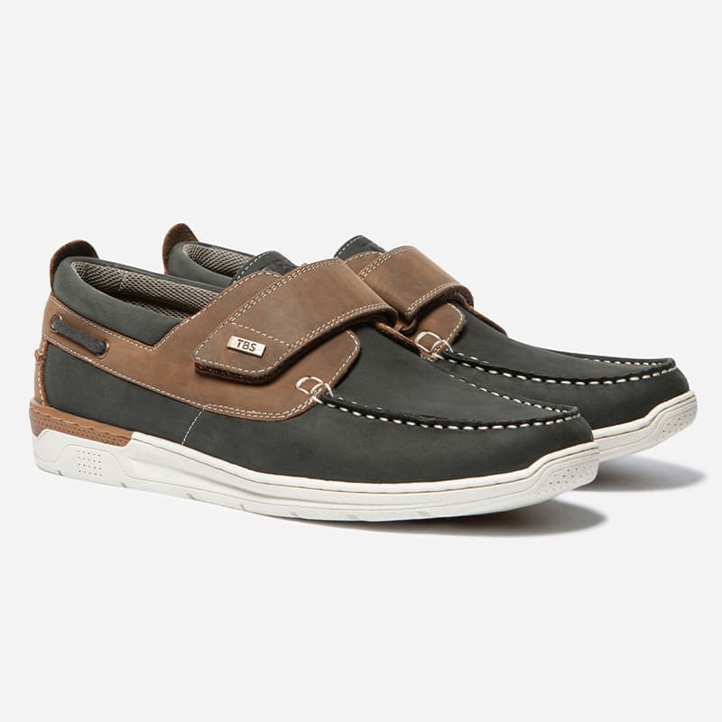 Chaussures bateau TBS Matvelc 40 A22 *Marine + Cognac