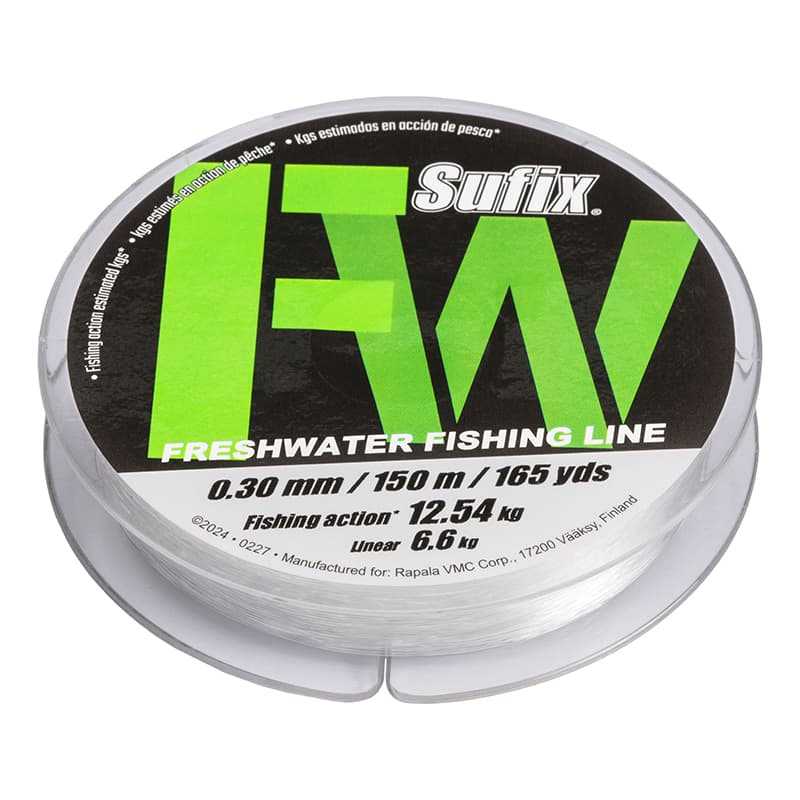 Nylon SUFIX FW MONO - Transparent - 150M Ø 0,45 mm