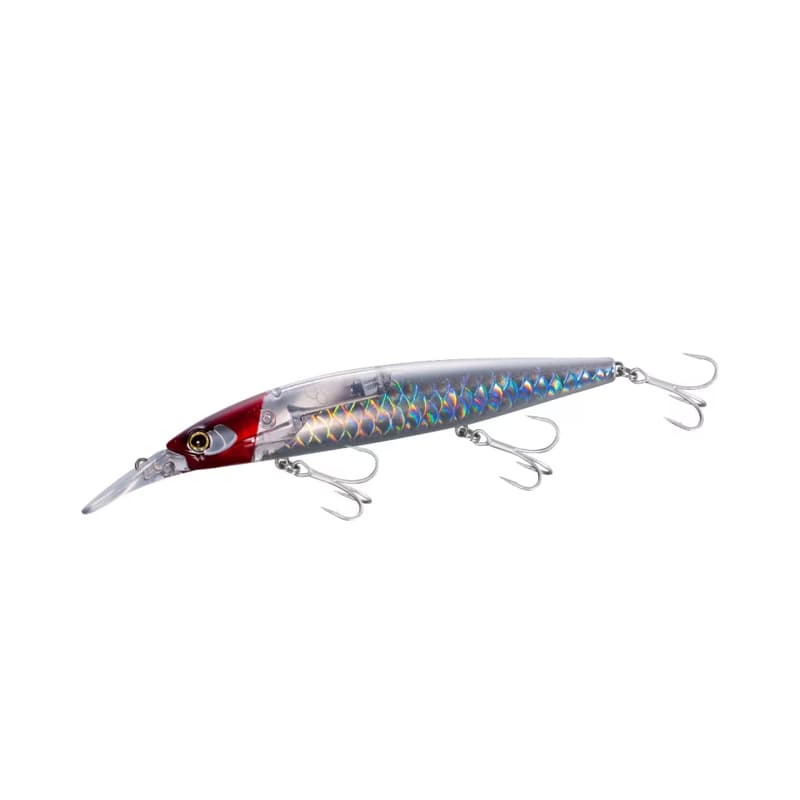 Leurre SHIMANO Exsence DIVE ASSASSIN 125S FB - 125MM 003 REDHEAD
