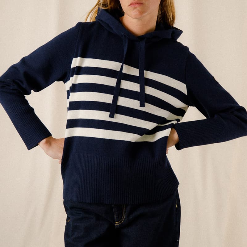 Sweat ROYAL MER Palma 40 Marine/Ecru