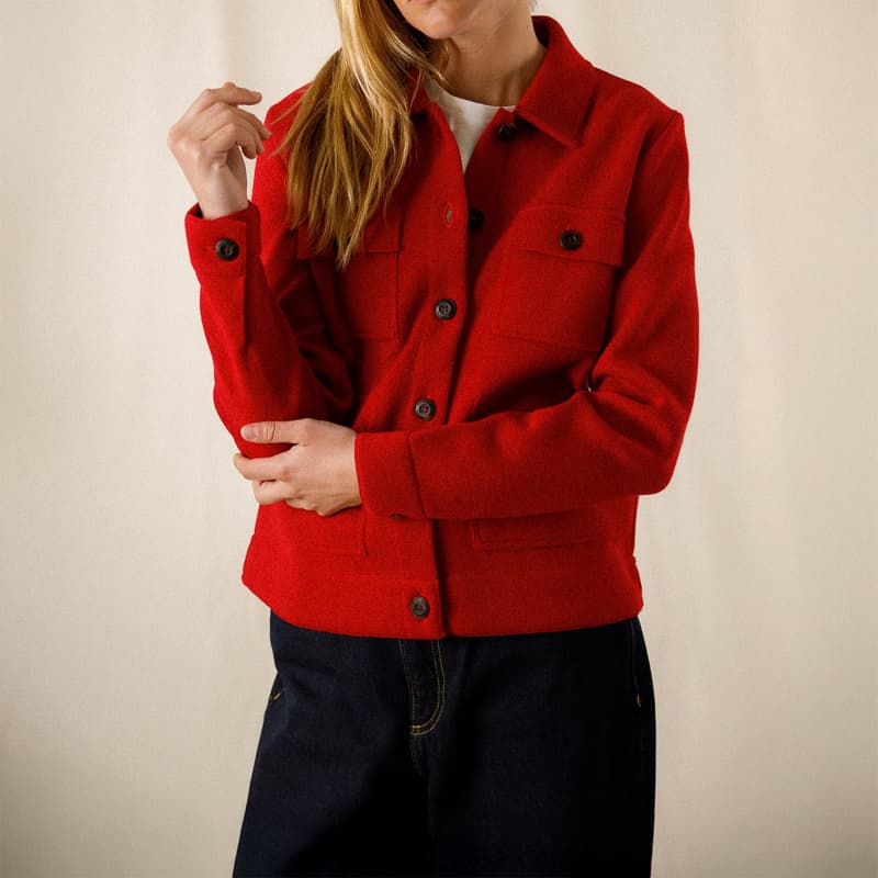 Veste ROYAL MER Noyale 42 Rouge Rm
