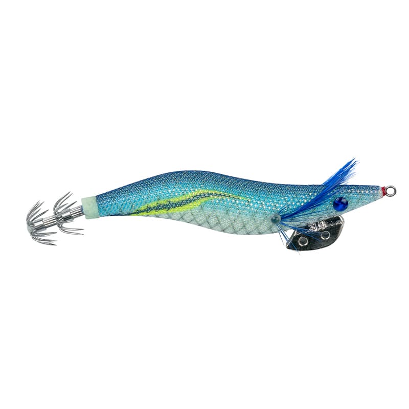 Turlutte SERT Squid Jig 3.0 WH-BL