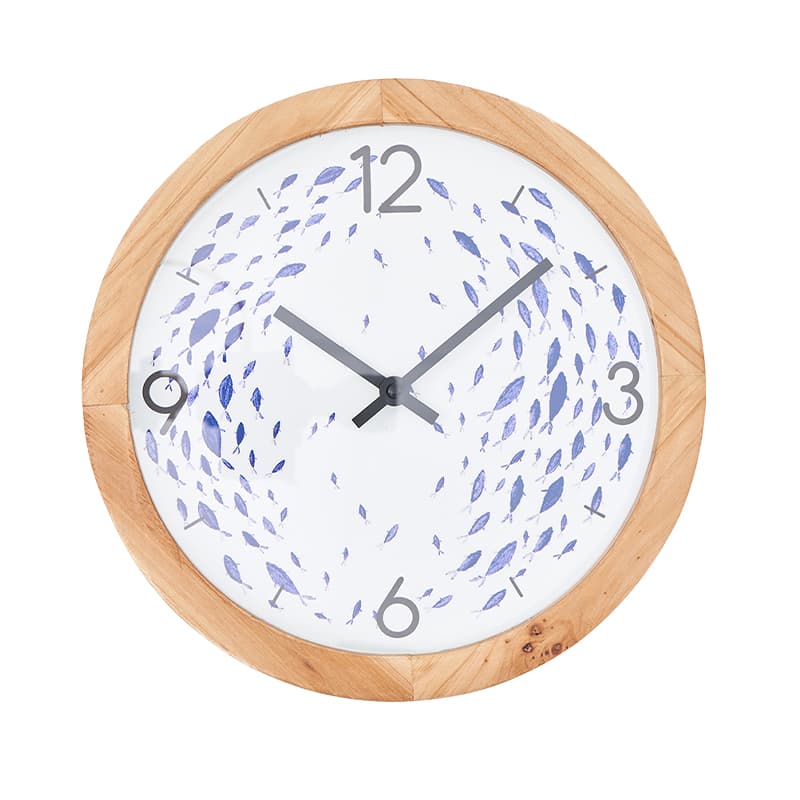 Horloge "Banc de Poissons" BATELA DECO