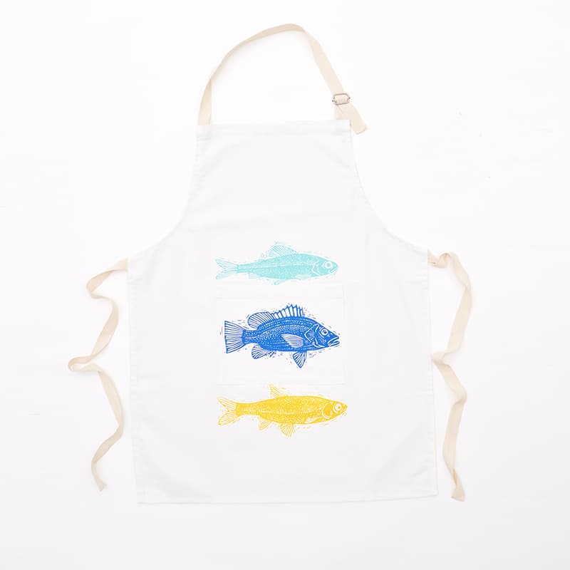 Tablier "Poissons colorés" BATELA DECO