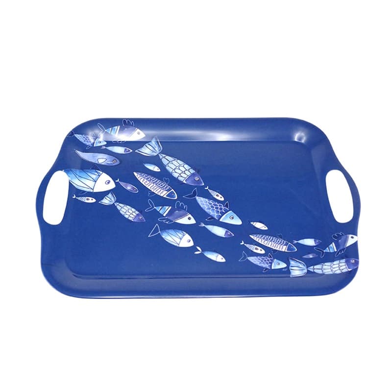 Plateau mélamine collection "Indigo" FAYE