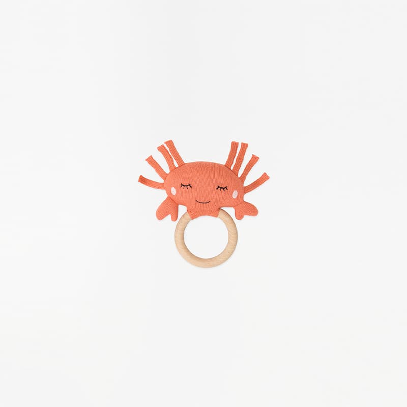 Hochet "Crabe endormi" BATELA DECO