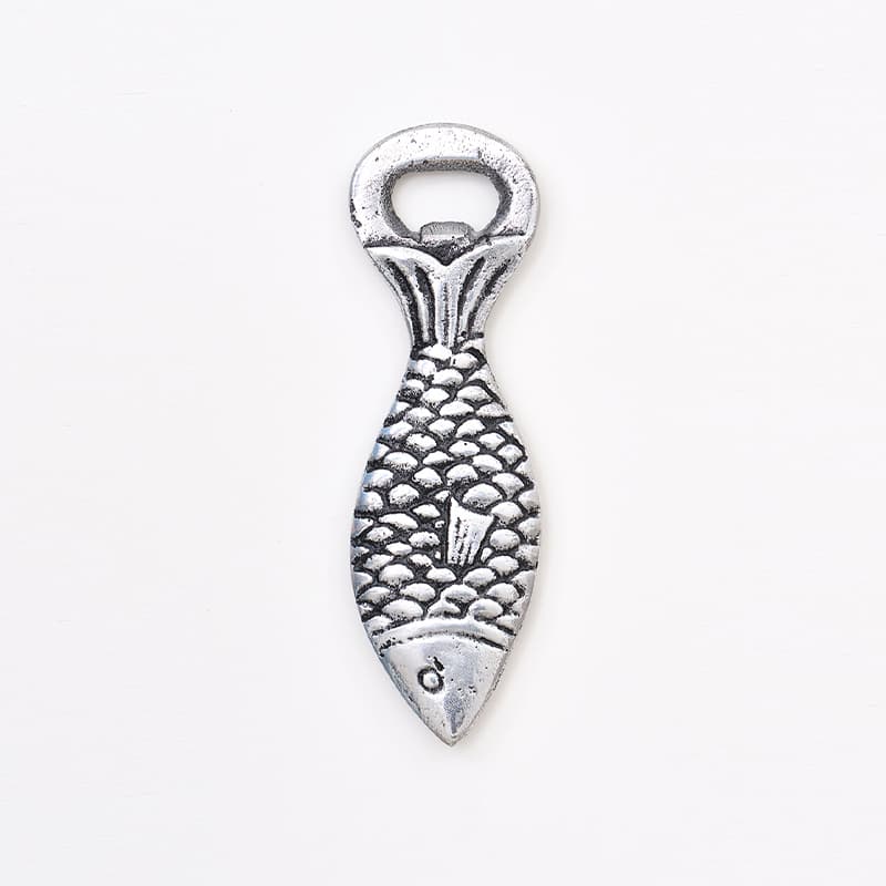 Décapsuleur argenté "Poisson" BATELA DECO