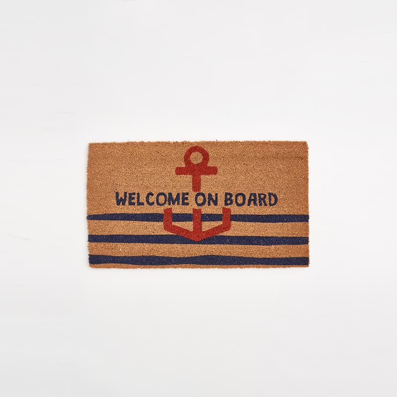 Paillasson "Welcome On Board" BATELA DECO