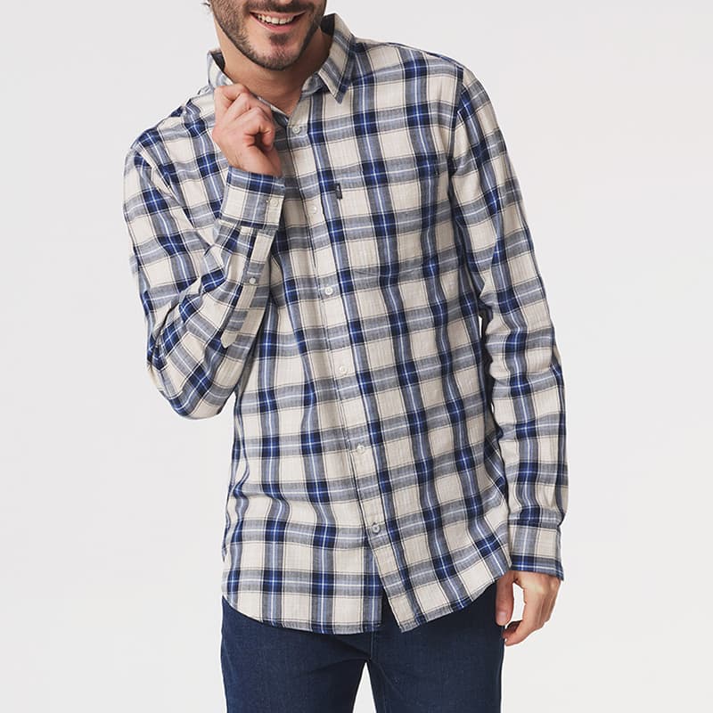 Chemise TBS Janboche M 352 Baltique