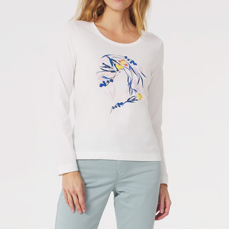 T-Shirt TBS Jodietee M 017 Arctique