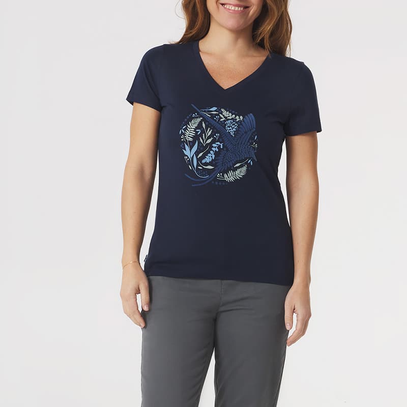 T-Shirt TBS Lintutee XL 032 Marine