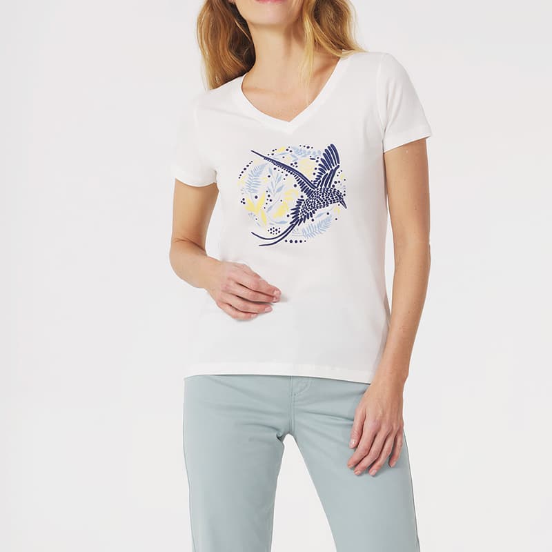 T-Shirt TBS Lintutee M 017 Arctique