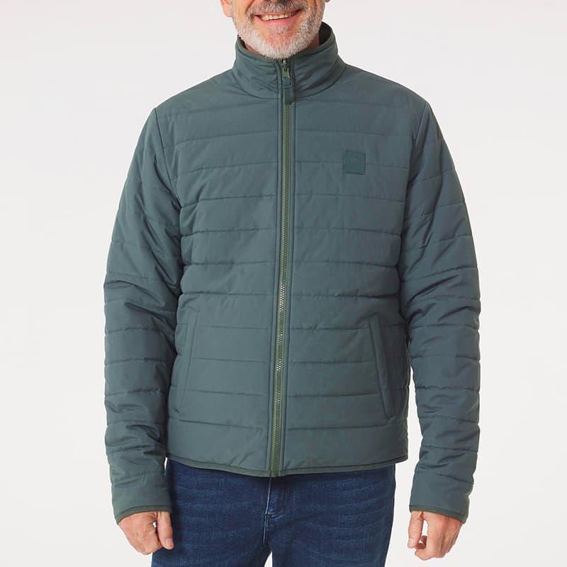 Doudoune réversible imperméable TBS Josefzip 2XL 488 Sapin