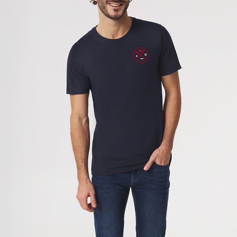 T-shirt TBS Milertee L 032 Marine