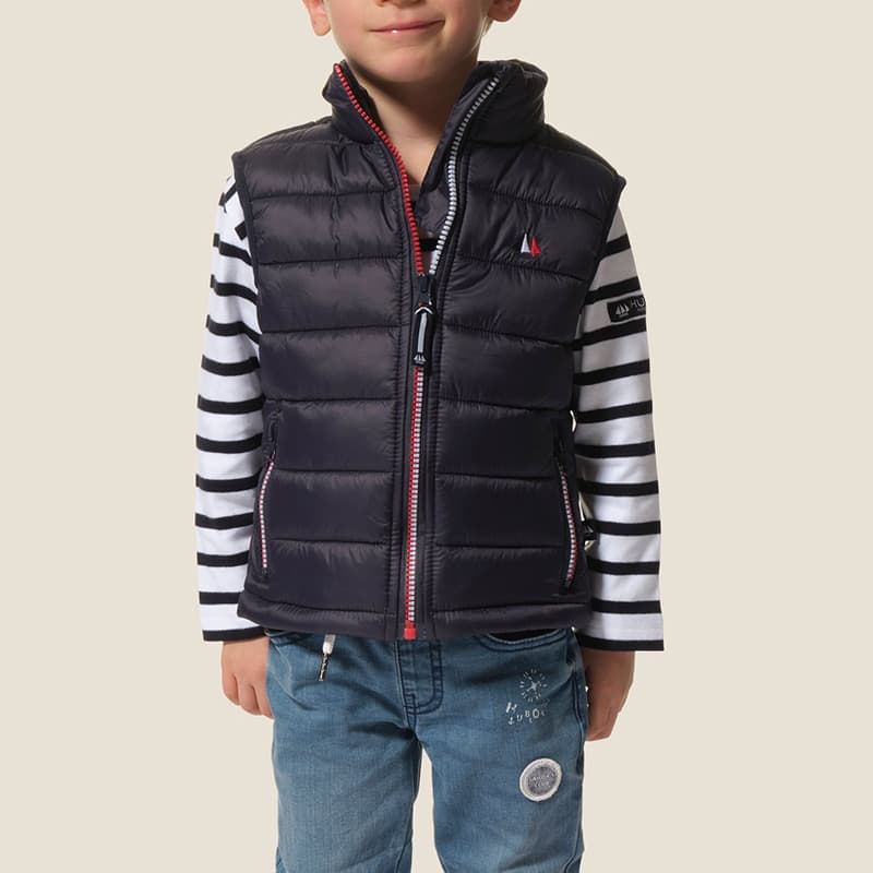 Doudoune sans manches HUBLOT Zonkey 4 Ans Marine