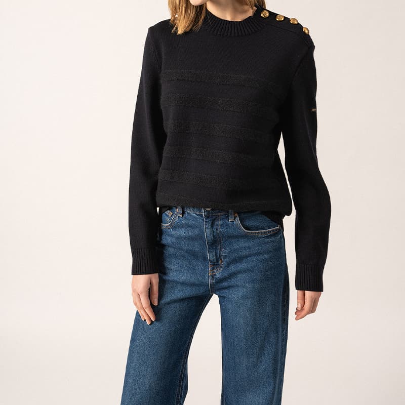 Pull SAINT JAMES Gala 40 Navy/Navy