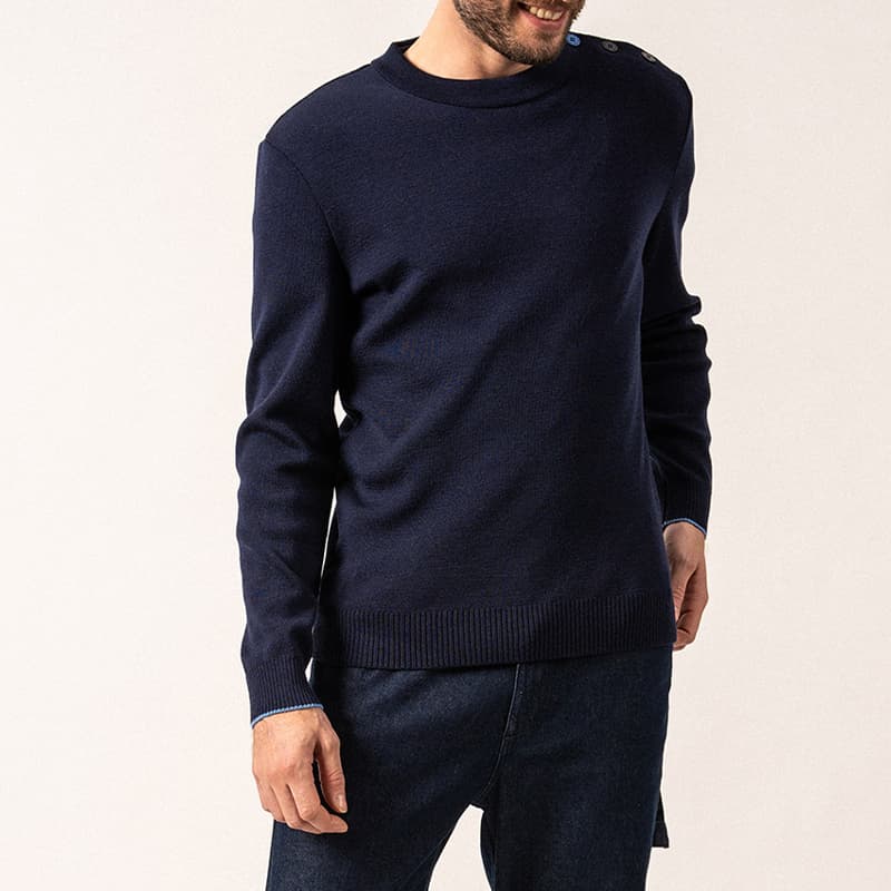 Pull SAINT JAMES Rives XL Insigne/Oxygene