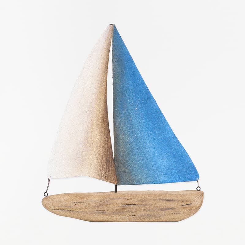 Voilier bois et métal - GM BATELA DECO