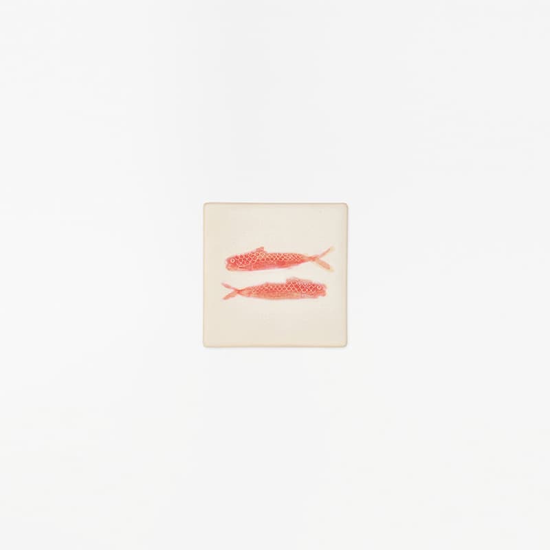 Dessous de verre carré "Poissons" BATELA DECO