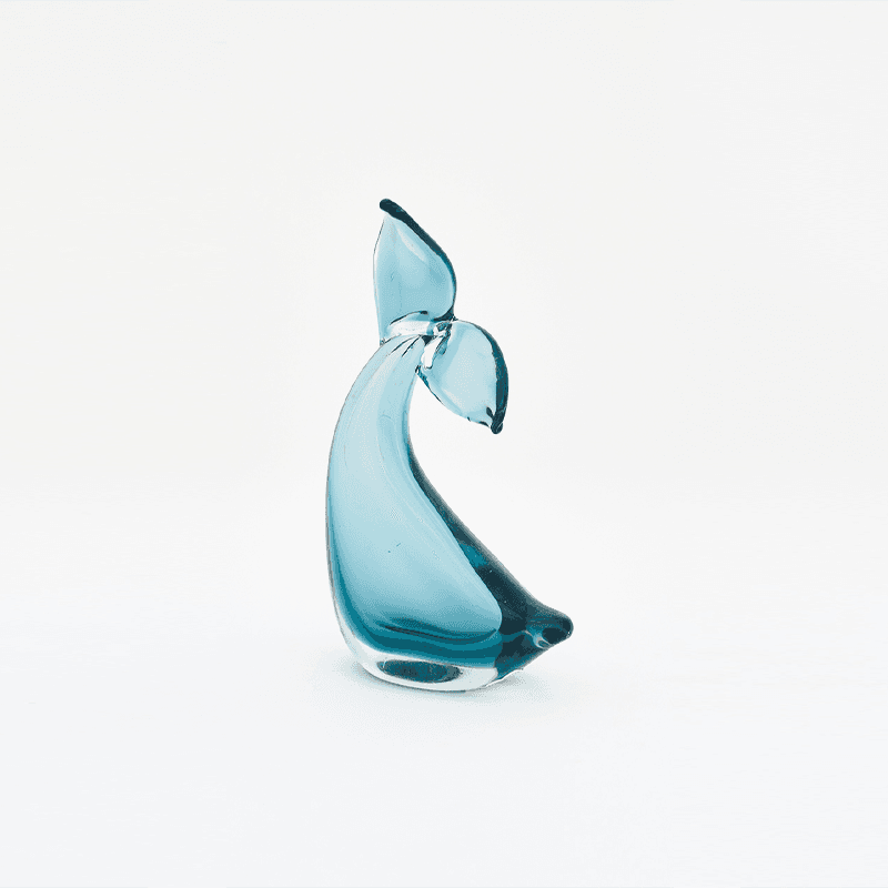 Queue de Baleine en verre BATELA DECO PM