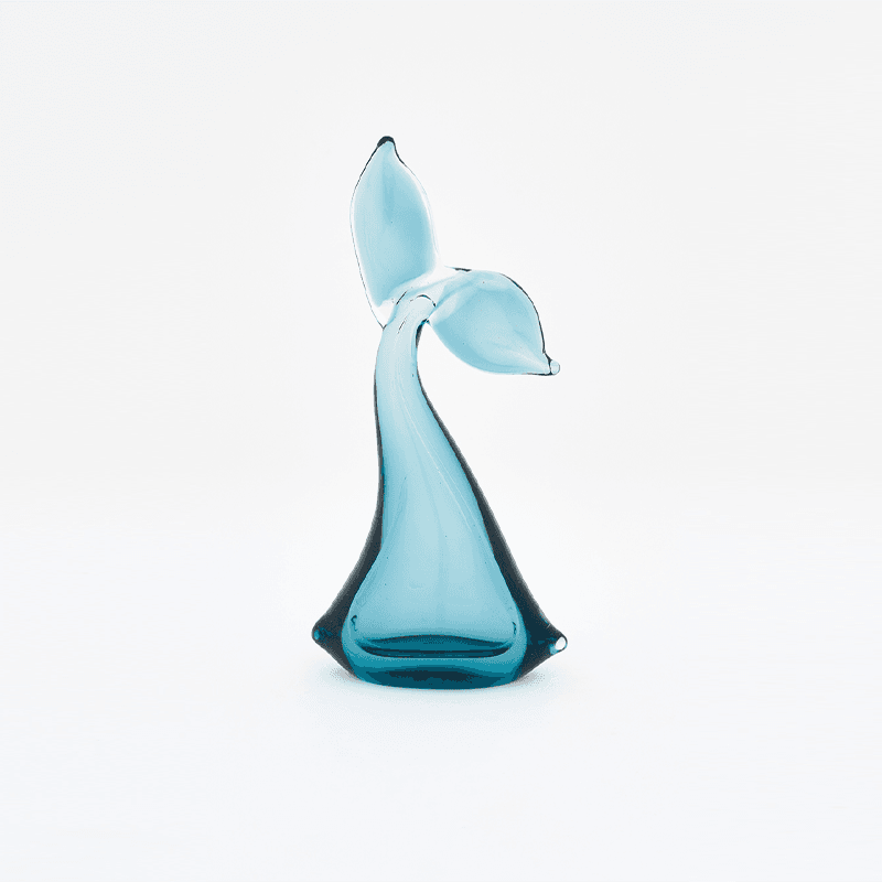 Queue de Baleine en verre BATELA DECO GM