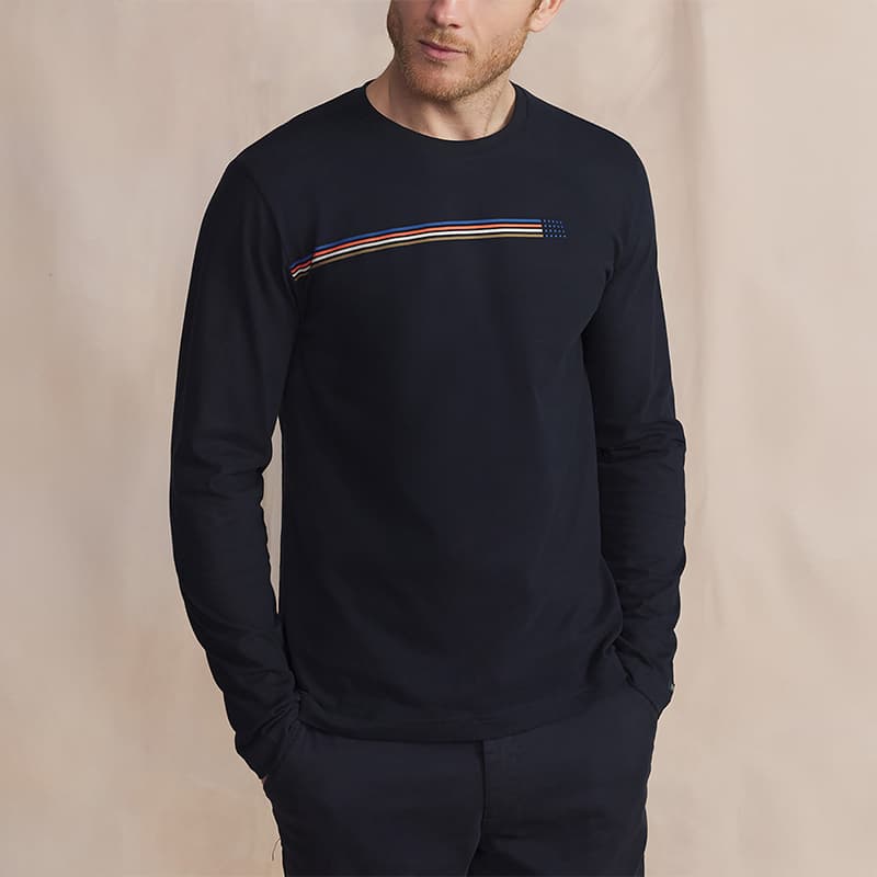 T-shirt TBS Jonsitee M 032 Marine