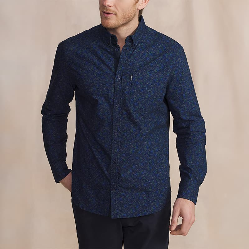 Chemise TBS Janavche L 032 Marine