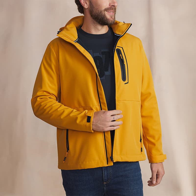 Veste imperméable doublée polaire TBS Henryves L 449 Lumiere