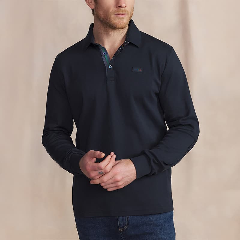 Polo TBS Barzipol 2XL 032 Marine