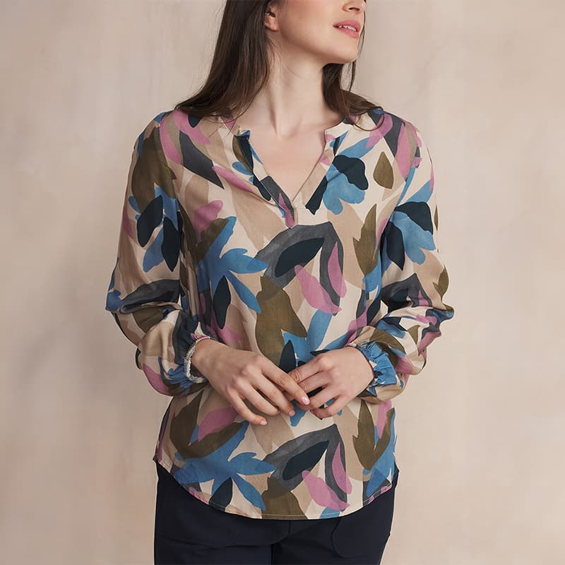 Blouse TBS Montymis 38 117 Craie
