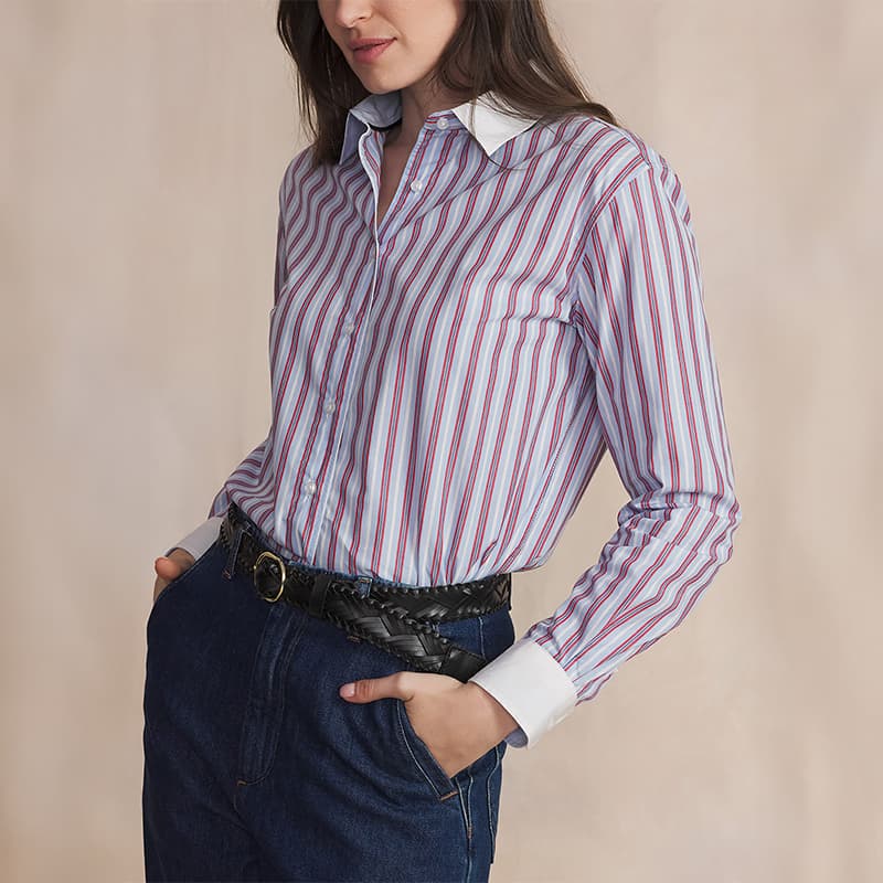 Chemise TBS Emmieche 38 012 Chambray
